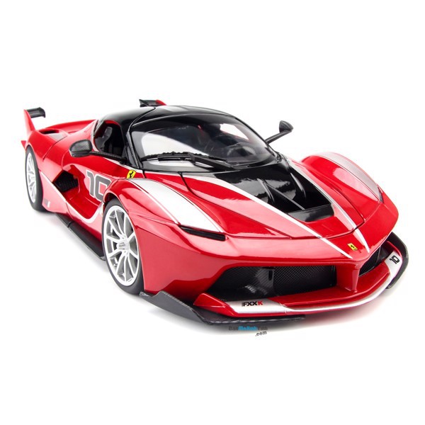 Mô hình siêu xe Ferrari FXX K No.10 1:18 Bburago Red