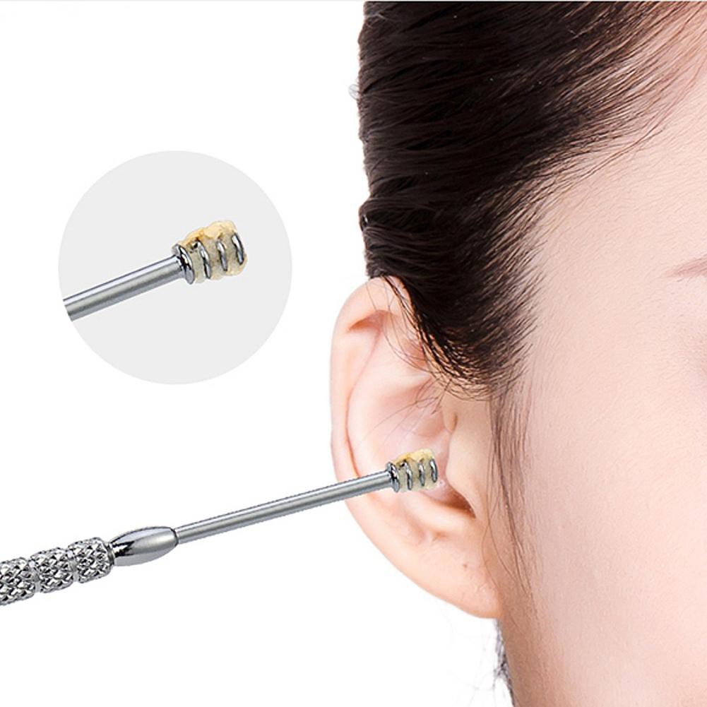 Bộ 7 dụng cụ lấy ráy tai làm sạch bằng thép không gỉ chăm sóc sức khỏe tiện lợi