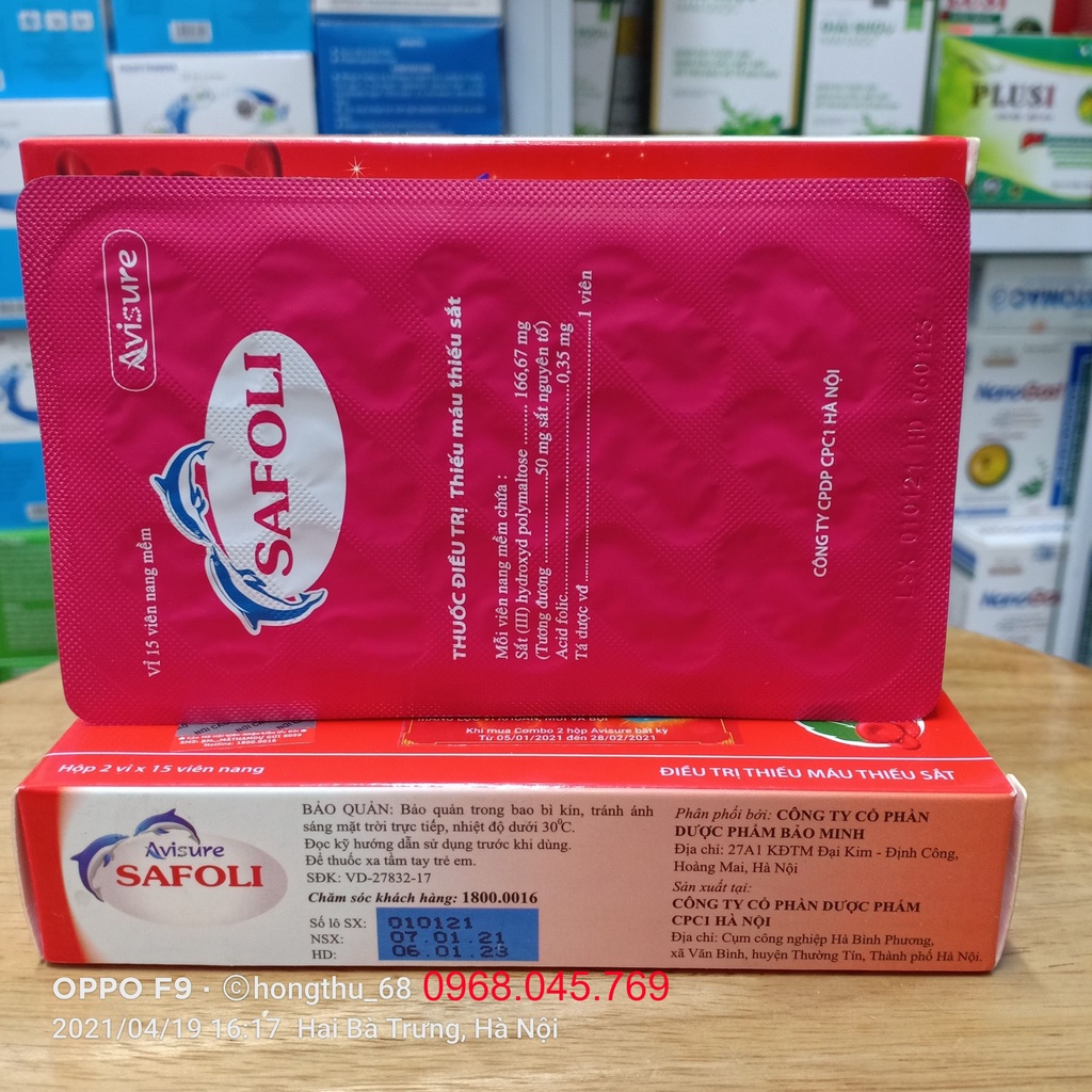 Sản phẩm cho bà bầu Sắt, Canxi, DHA, Vitamin Avisure