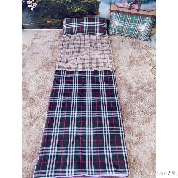 ❇♀﹍Túi ngủ văn phòng Muji , du lịch, dã ngoại đa năng, 3 trong 1 thay thế đệm, chăn và gối