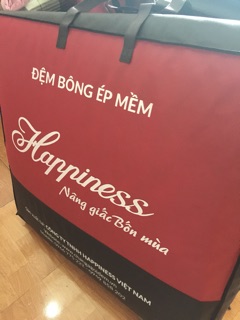 Đệm bông ép mềm happiness