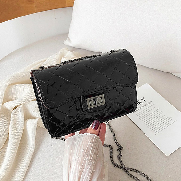 Túi xách tay nữ thời trang công sở CARO ĐEN - New4all