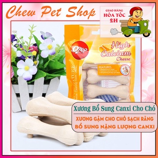 Xương gặm sạch răng bổ sung Canxi Orgo cho chó vị các vị (4 vị)