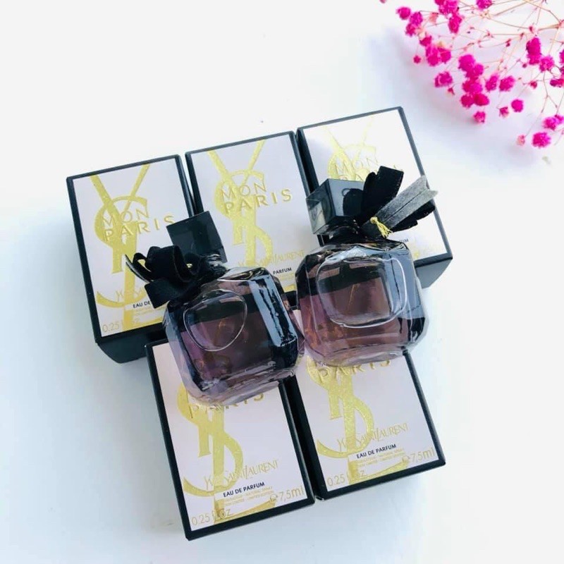 [auth] nước hoa ysl mon paris mini 7.5ml bản limited - mùi xuất sắc