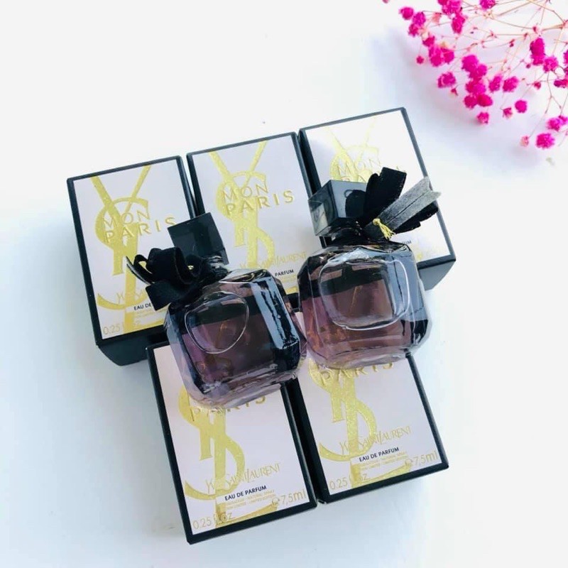 [auth] nước hoa ysl mon paris mini 7.5ml🌸 bản limited - mùi xuất sắc 🌸