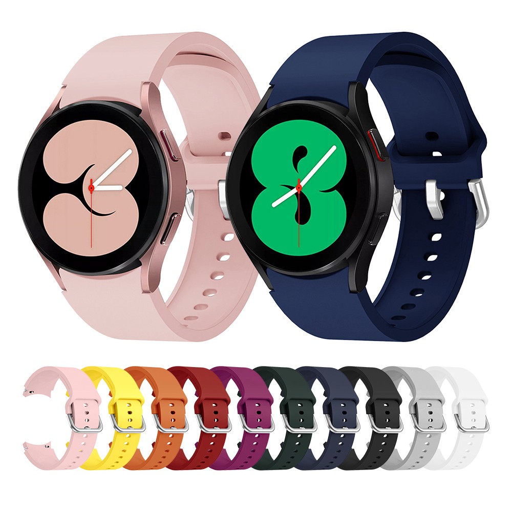 Dây Silicone Thay Thế Cho ĐồNg Hồ Samsung galaxy Watch 4 40mm 44mm / Watch 4 Classic 46mm 42mm