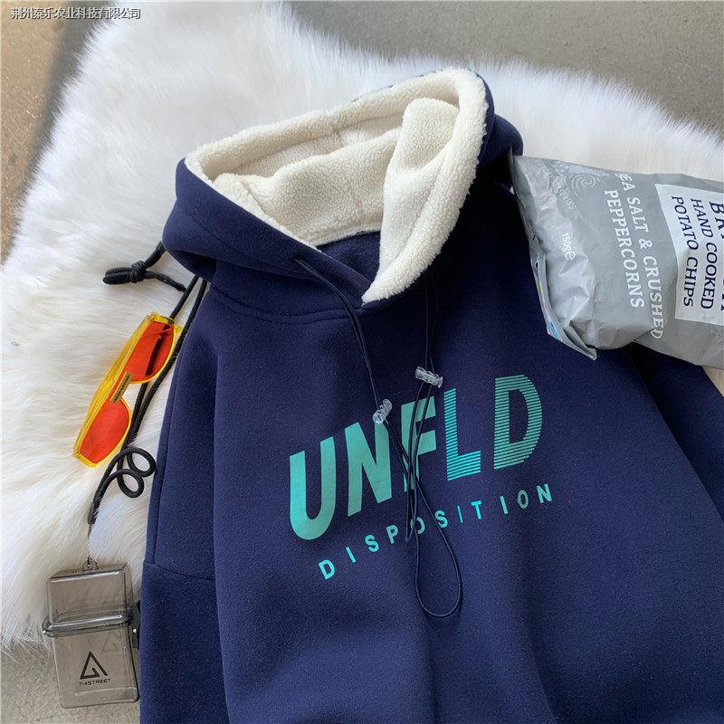 Áo len lông cừu dáng rộng thời trang thu đông phong cách Hàn Quốc cho nữ