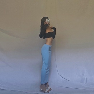 James Top - Áo dài tay Croptop