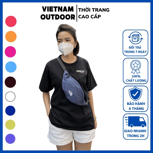 Túi Đeo Chéo 1 Quai Logo THE NORTH FACE - Túi Bao Tử Đeo Bụng Thời Trang [ HÀNG XUẤT DƯ ]