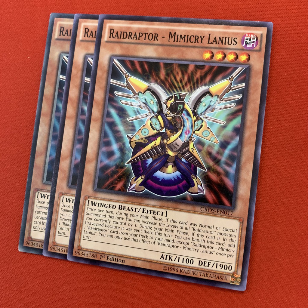 [EN][Thẻ Bài Yugioh Chính Hãng] Raidraptor - Mimicry Lanius