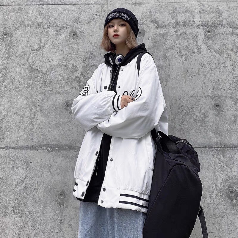 Áo khoác Bomber ulzzang hot trend 2021 cá tính năng động | BigBuy360 - bigbuy360.vn