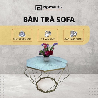 Bàn sofa kim cương kiểu dáng đẹp , bàn decor sofa, bàn cafe