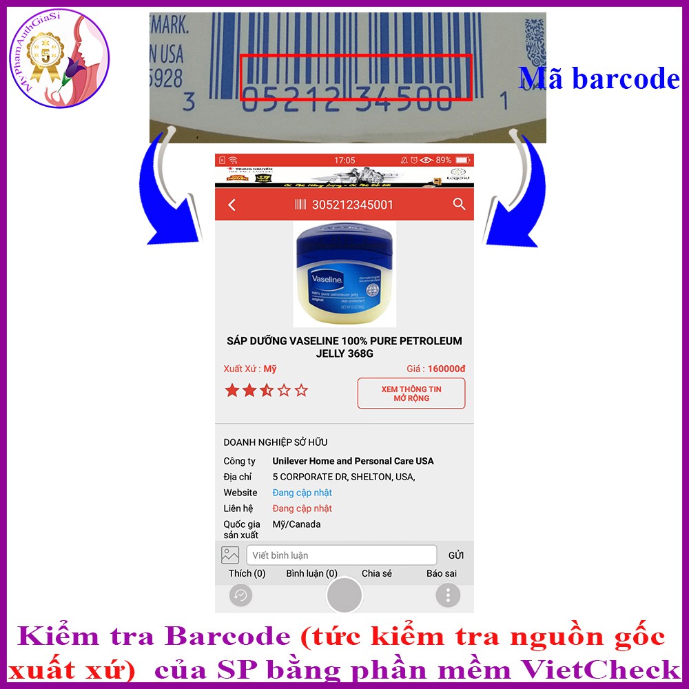 Sáp Dưỡng VASELINE Đa Năng Cấp Ẩm Làm Mềm Mịn Da 368g Made in USA | BigBuy360 - bigbuy360.vn