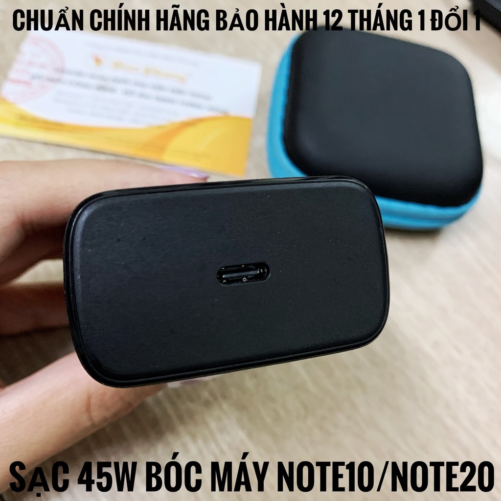 [Hàng Zin 100%] Củ Sạc 45W cho Note 10 / Note 20 - sạc siêu nhanh