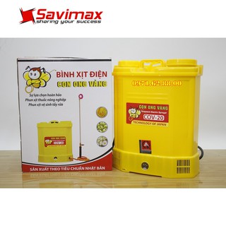 Bình xịt điện CON ONG VÀNG COV20, bình xịt điện chính hãng bảo hành 12 tháng