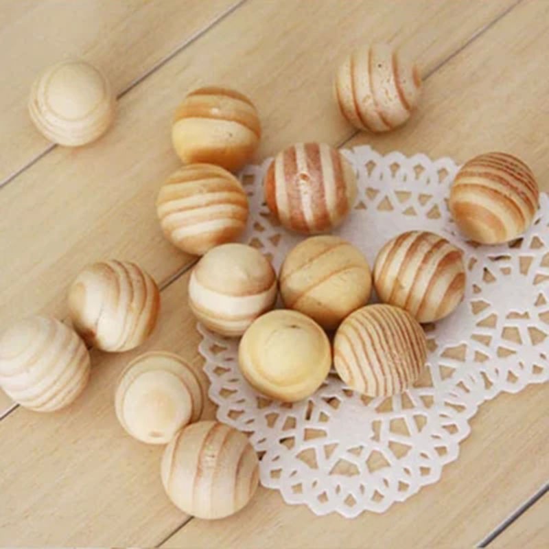 Set 10 viên gỗ long não tự nhiên tỏa hương thơm