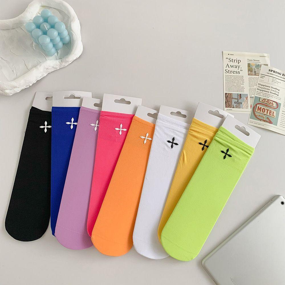 Vớ Lụa Họa Tiết Đan Chéo Phong Cách Lolita Jk1 Cho Nữ