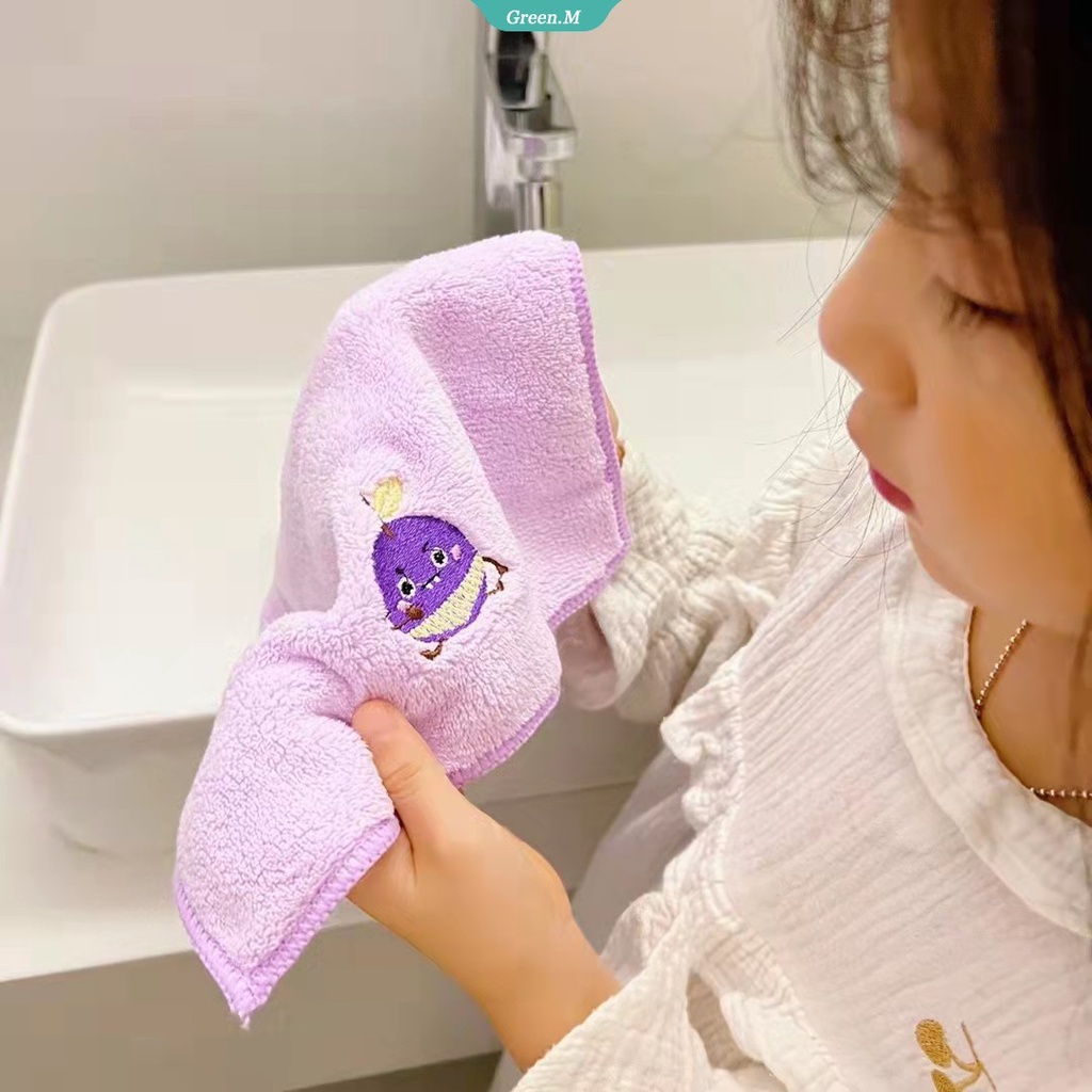 Bộ 5 Khăn Lông Cừu San Hô Họa Tiết Hoạt Hình Cinnamoroll My Melody Kuromi Linabell Sanrio Dễ Thương