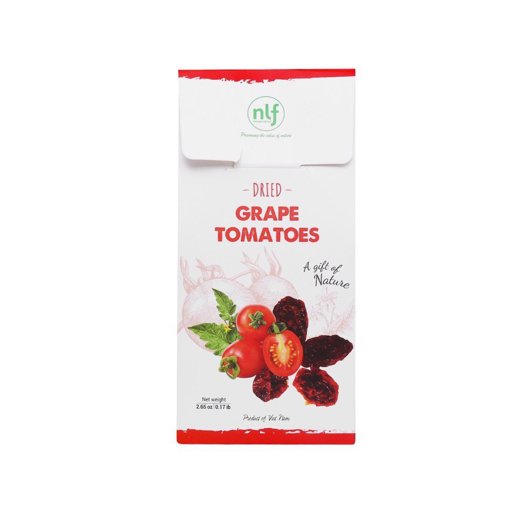 Cà Chua Bi Sấy Dẻo (Dried Grape Tomato) - Nông Lâm Food 100% Từ Thiên Nhiên sản phẩm an toàn, chất lượng