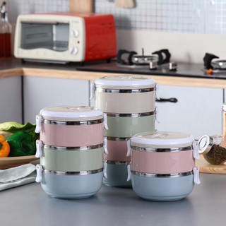 Cà mèn Cạp lồng 4 tầng cách nhiệt tốt phong cách trẻ trung Kami20053.4Tang