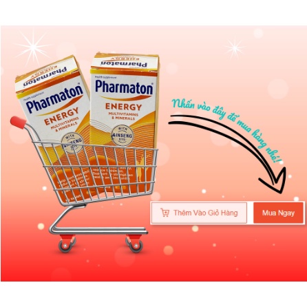 PHARMATON Energy  - Bổ sung vitamin & khoáng chất với nhân sâm