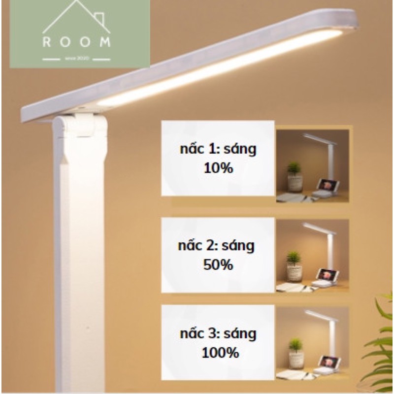 Đèn học để bàn nhỏ gọn, Đèn led học tập làm việc