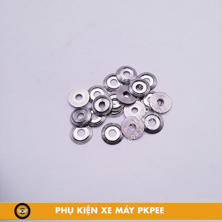 Long Đền Vòng Đệm Nhôm, Inox Trang Trí Xe
