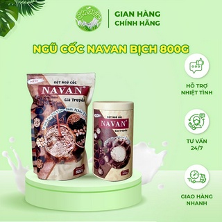 Ngũ cốc lợi sữa navan 7 loại đậu 800gr - hỗ trợ tăng cân - giảm cân lợi sữa sau sinh - sonmilk