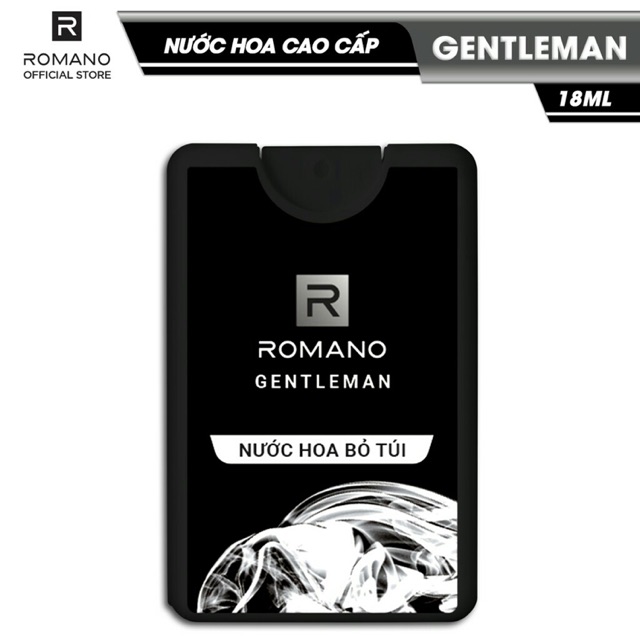 Nước hoa bỏ túi Romano Gentlement 18ml