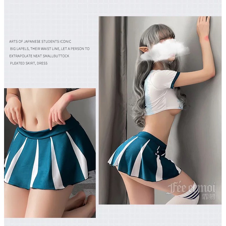 Cosplay Nàng Cổ Động Viên Bóng Đá - Basketball Baby - Cheerleader Bae • FM6954