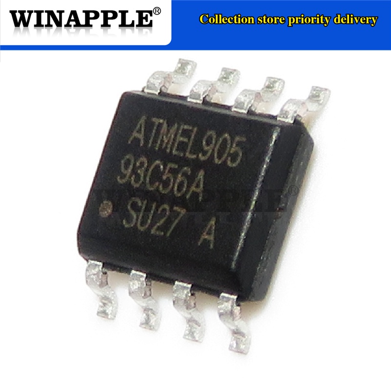 10 CHIẾC 93C56 AT93C56 AT93C56A SOP8 chip IC gốc Chipset BGA Còn hàng