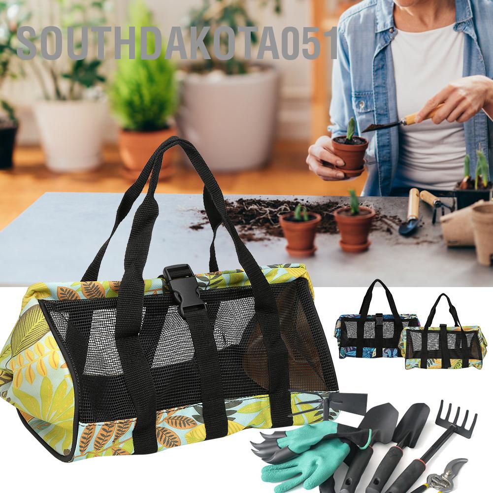 Southdakota051 Túi lưu trữ dụng cụ làm vườn đựng Đồ chơi 30x20x20cm