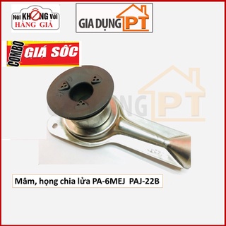 Mâm, họng chia lửa bếp gas Paloma PA-6MEJ PAJ-22B nhập khẩu Nhật Bản, phụ kiện chính hãng