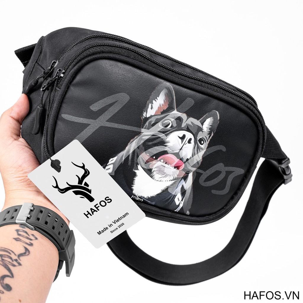 Túi bao tử Collab Bull&Bike Poly Bumbag - HAFOS BRAND® | BigBuy360 - bigbuy360.vn
