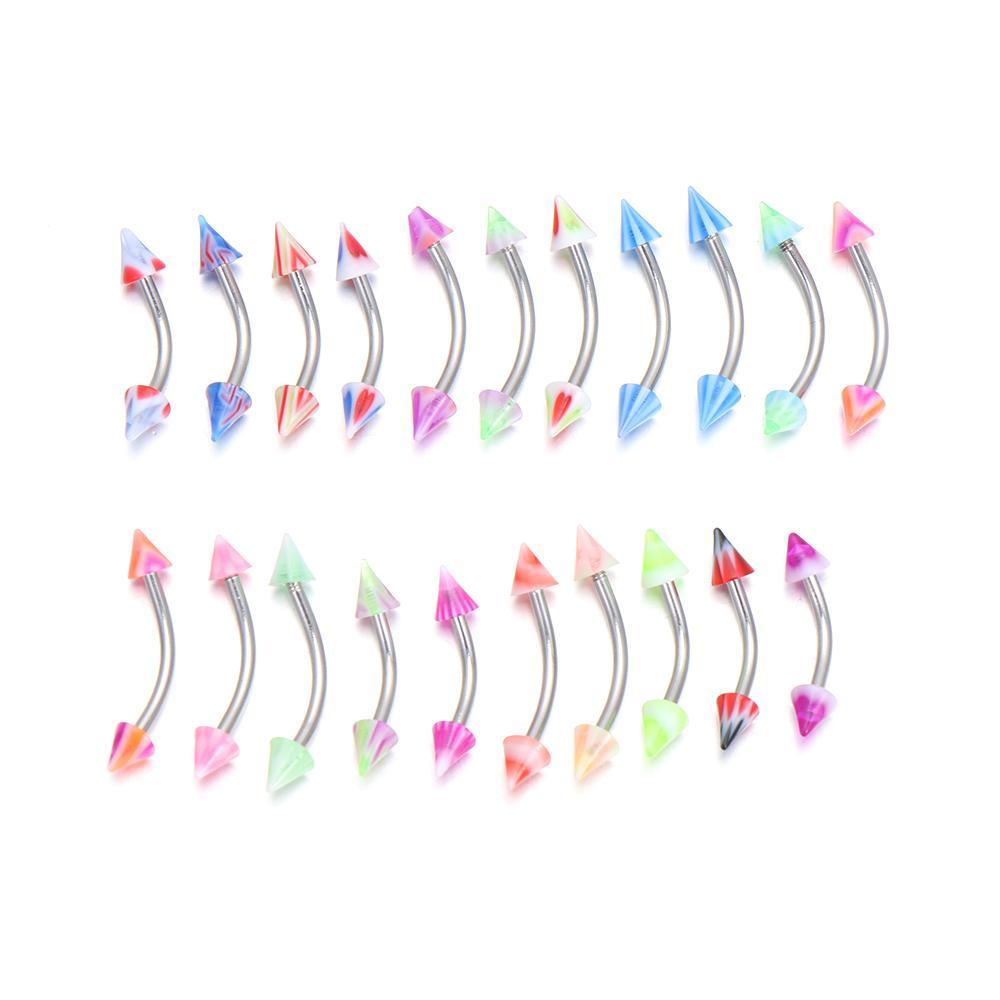 LAYOR1 Khuyên Rốn / Chân Mày / Môi / Rốn Bằng Thép Phẫu Thuật Gợi Cảm