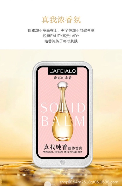 Set Nước Hoa Khô 3 LEPIEALO Nội Địa Trung, Thơm Lâu, Tiện Dụng | BigBuy360 - bigbuy360.vn