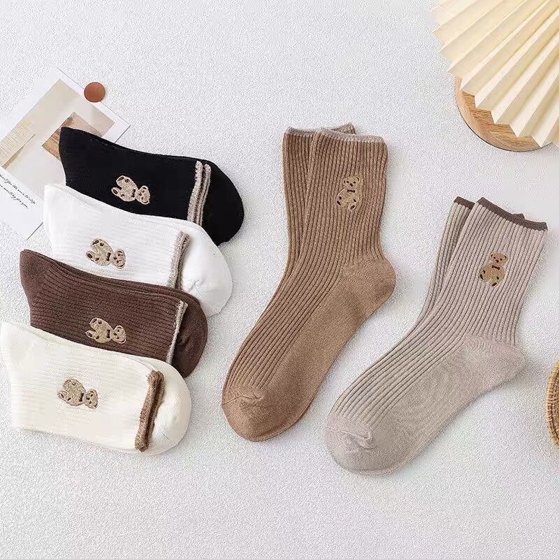 TẤT GẤU HÀN QUỐC COMBO 10 ĐÔI