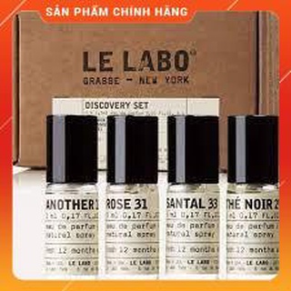 Set Nước Hoa Le Labo (4pcs)- chuẩn Auth