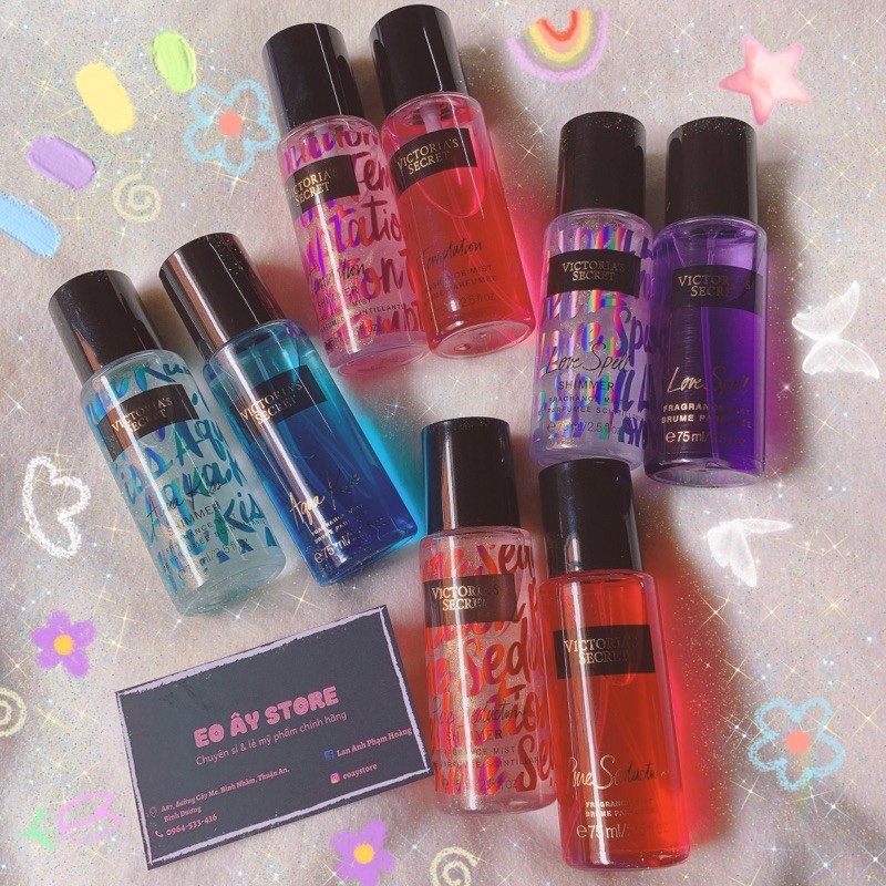 BODY MIST VICTORIA SECRET / XỊT THƠM TOÀN THƠM VICTORIA SECRET | BigBuy360 - bigbuy360.vn
