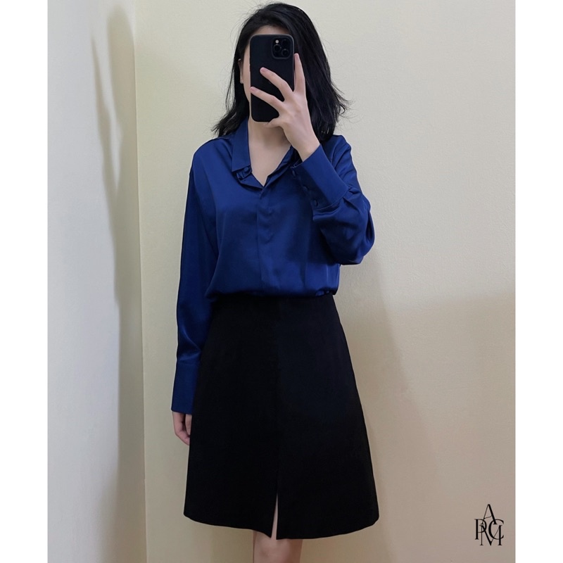 Kestral Shirt / Áo sơ mi dài tay form xuông