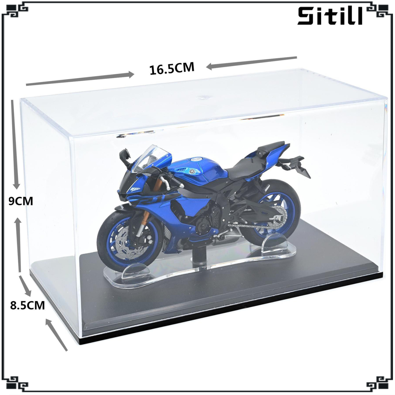 Mô Hình Xe Mô Tô Yamaha Yzf-R1 Tỉ Lệ 1: 18