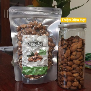 Hạt Hạnh Nhân Organic size to 23/25  siliver Tách Vỏ Tươi- ngọt  bịch 500gr