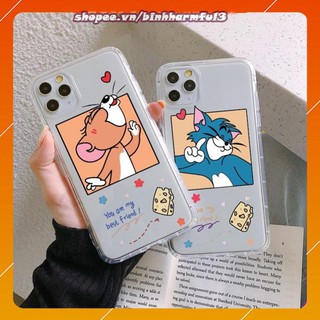 ỐP IPHONE CẶP ĐÔI TOM AND JERRY DỄ THƯƠNG