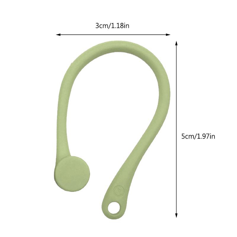 Cặp móc tai silicone mềm chống rơi chống thất lạc cho tai nghe không dây Bluetooth Airpods