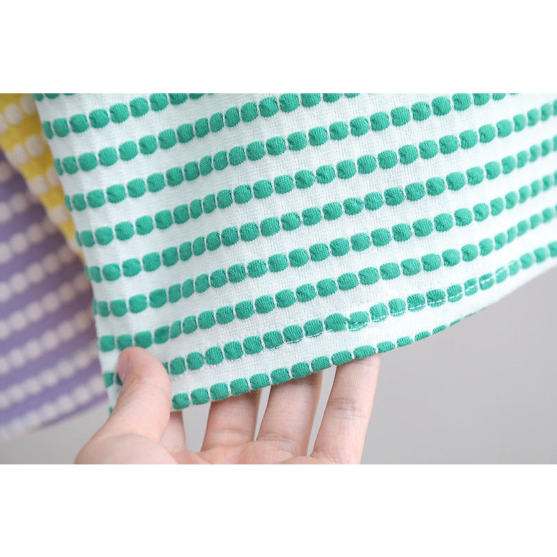 [Babycat] Hàng Có Sẵn Áo Hai Dây Cotton Mỏng Kẻ Sọc Phong Cách Nhật Bản Hàn Quốc Mùa Hè Cho Bé Gái