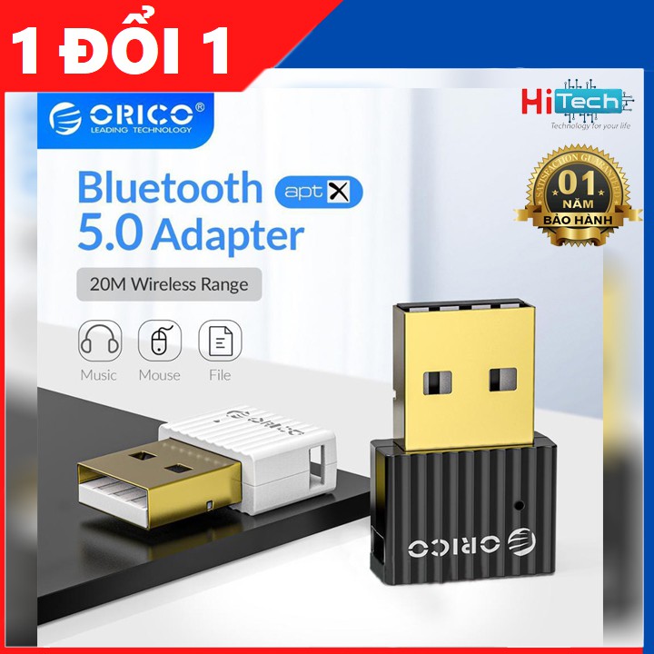 USB Bluetooth 5.0 tốc độ 5Mbps Orico BTA-508 – Hàng Phân Phối Chính Hãng