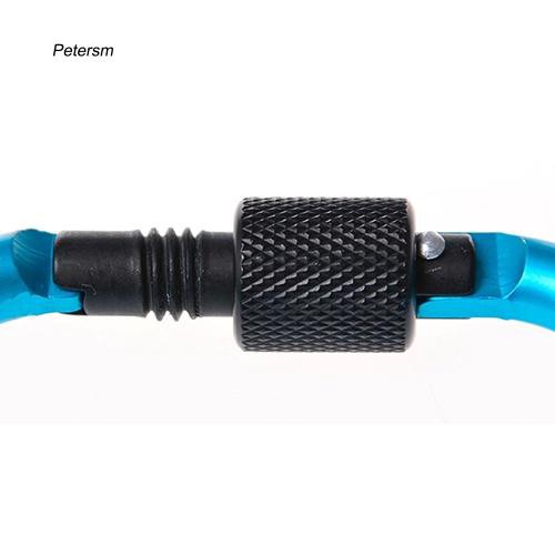 Móc khóa dạng kẹp chữ D bằng nhôm hợp kim ptsm _