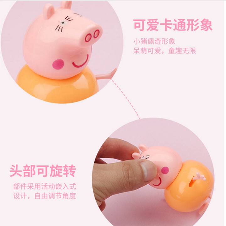 Sỉ 10 bộ heo Peppa Pig trang trí bánh sinh nhật, heo Pepa pig