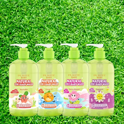 Sữa tắm gội 2 in 1 Purite Baby 500ml