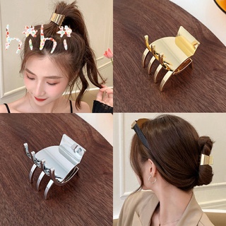 Kẹp tóc càng cua nhỏ chất liệu hợp kim thời trang đơn giản tiện lợi dành cho nữ